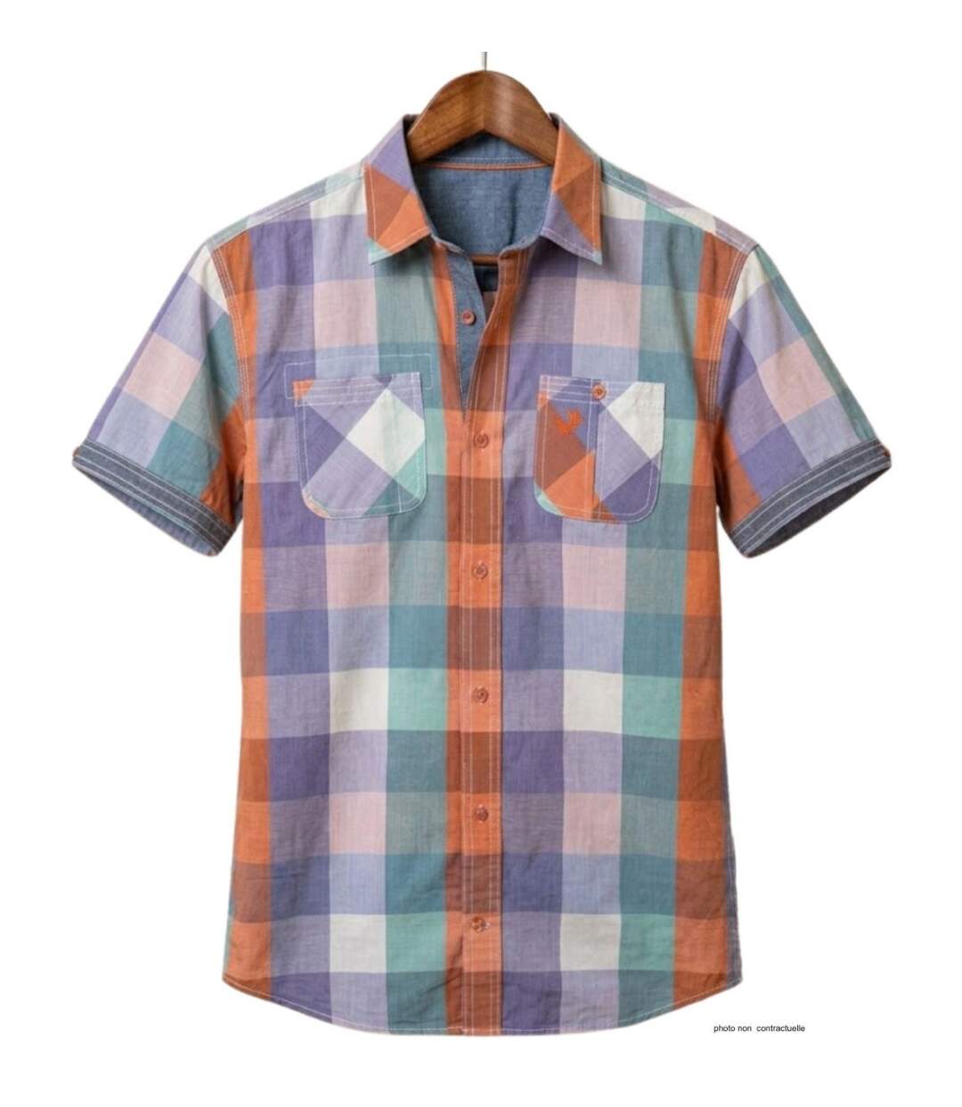 Chemisettes Manches Courtes WINCHESTER TAHITI2 : Le Look Estival Confortable et Soigné-2