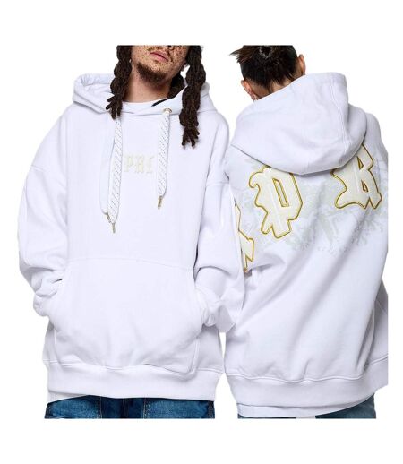 Sweat à capuche blanc homme kaporal salto