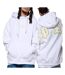 Sweat à capuche blanc homme kaporal salto-1