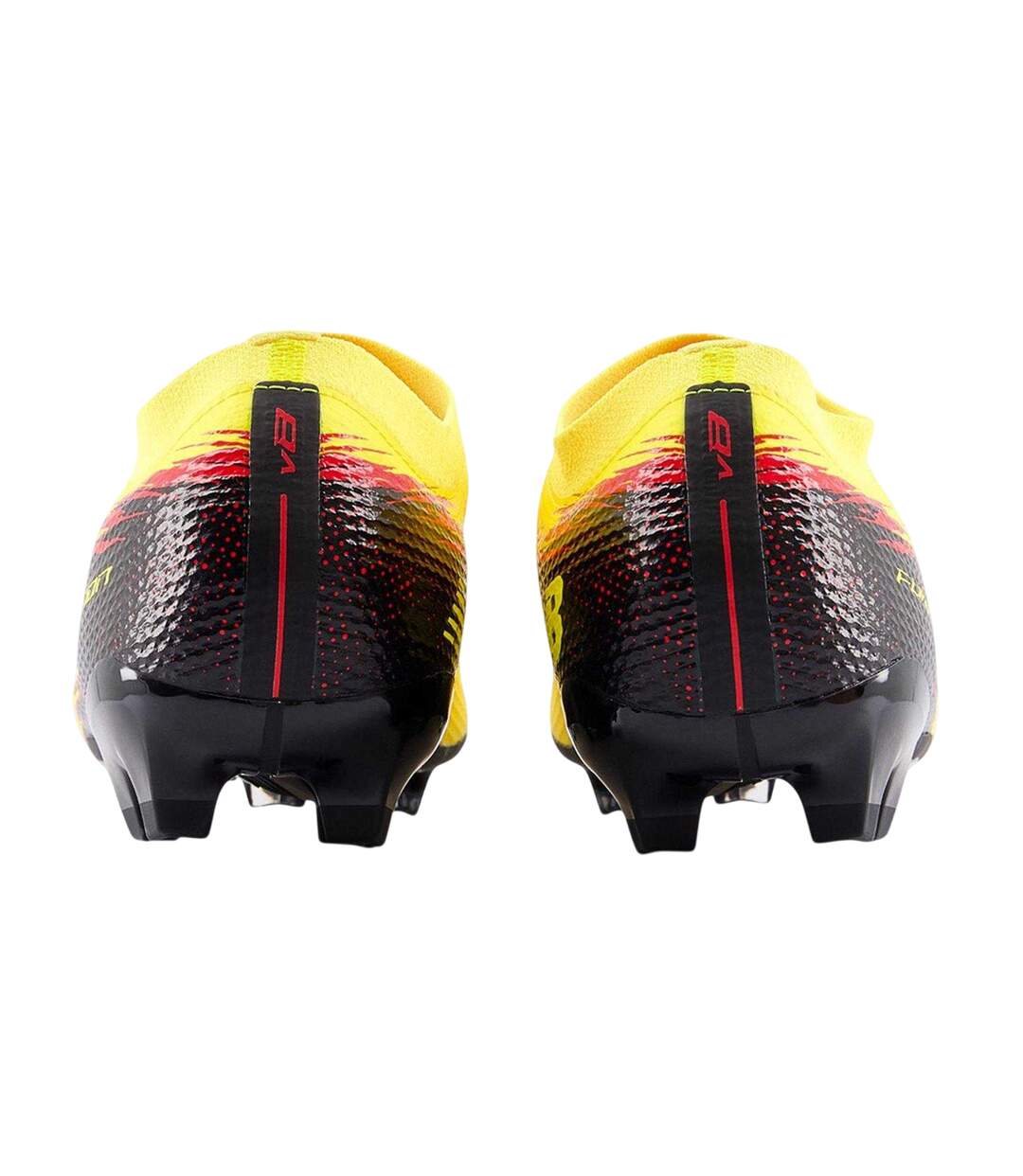 Chaussures De Foot Pour Terrain Ferme Furon Team Fg V8 Homme Jaune Noir New Balance-2