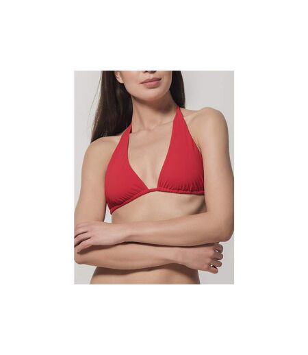 Haut maillot de bain triangle convertible Blue Sense Luna Splendida rouge