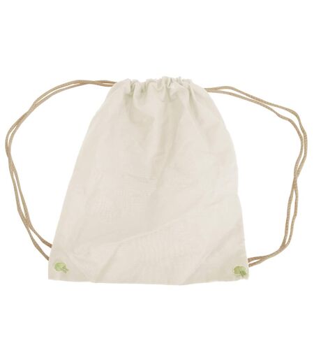 Sac de gym 12 litres taille unique naturel Westford Mill