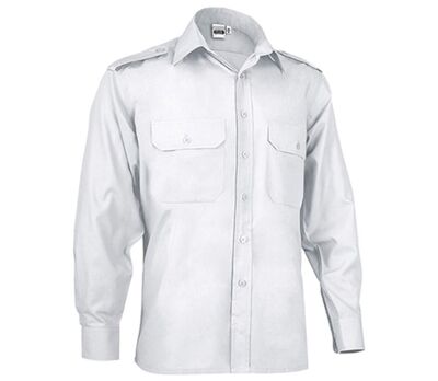Chemise manches longues - Homme - VIGILANT ML - blanc