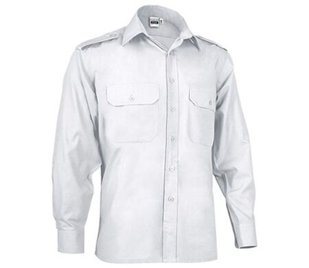 Chemise manches longues - Homme - VIGILANT ML - blanc