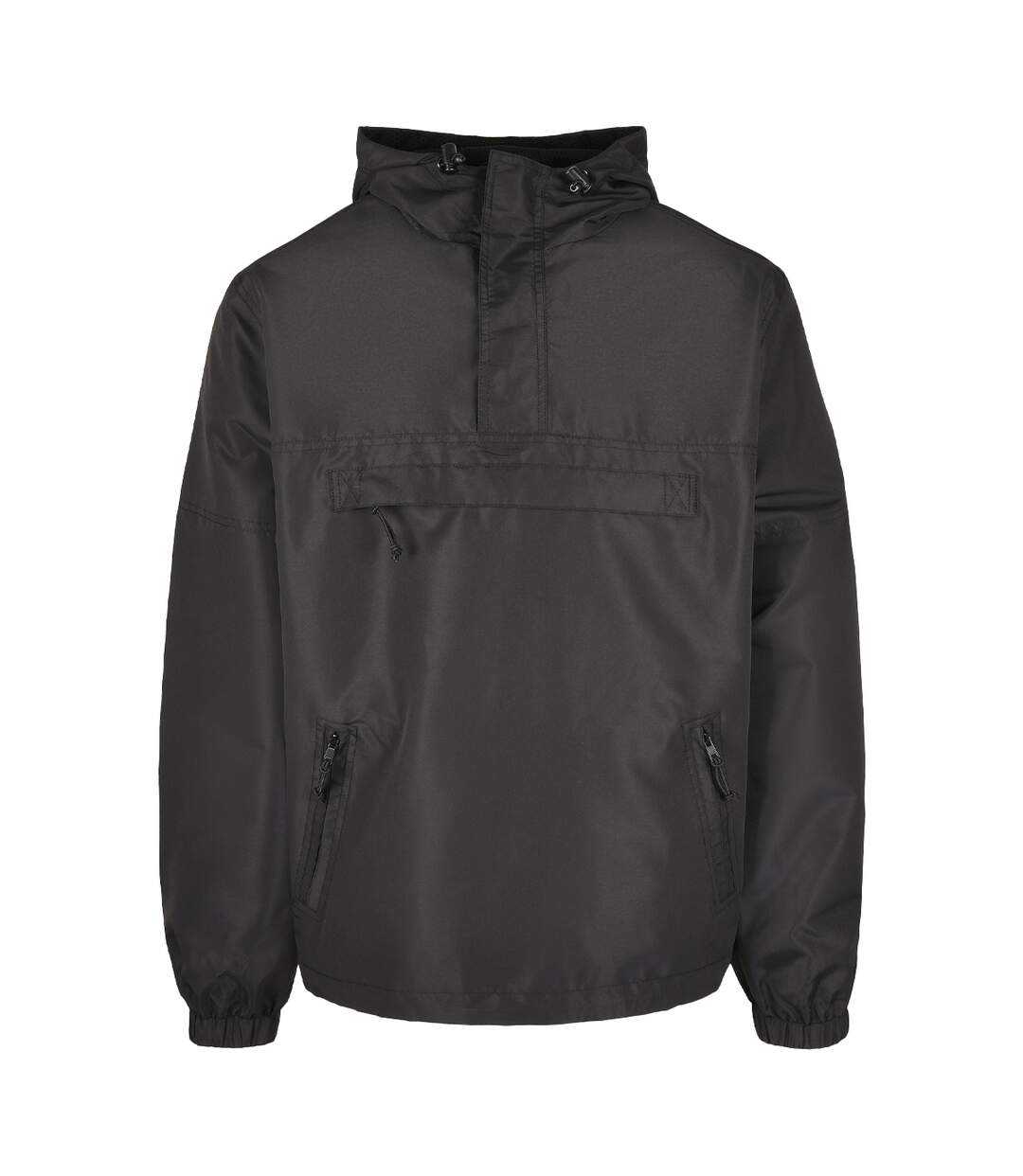 Coupe-vent Homme Noir Build Your Brand-1