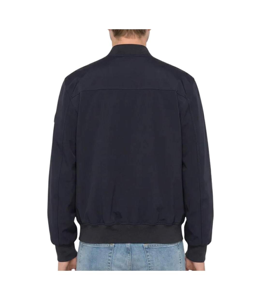 Veste bomber marine homme schott layton-2