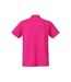 Mens Basic Polo Shirt Bright Cerise Clique-2