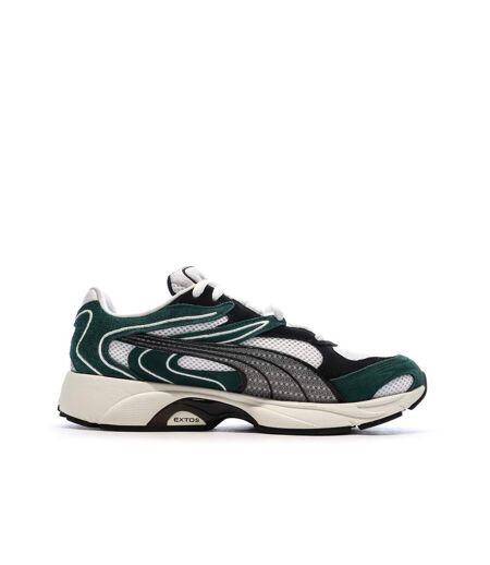 Baskets vert/blanc homme puma extos collector