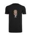 Mens Bushwick Sketch 6ix9ine T-shirt Noir Mister Tee-1