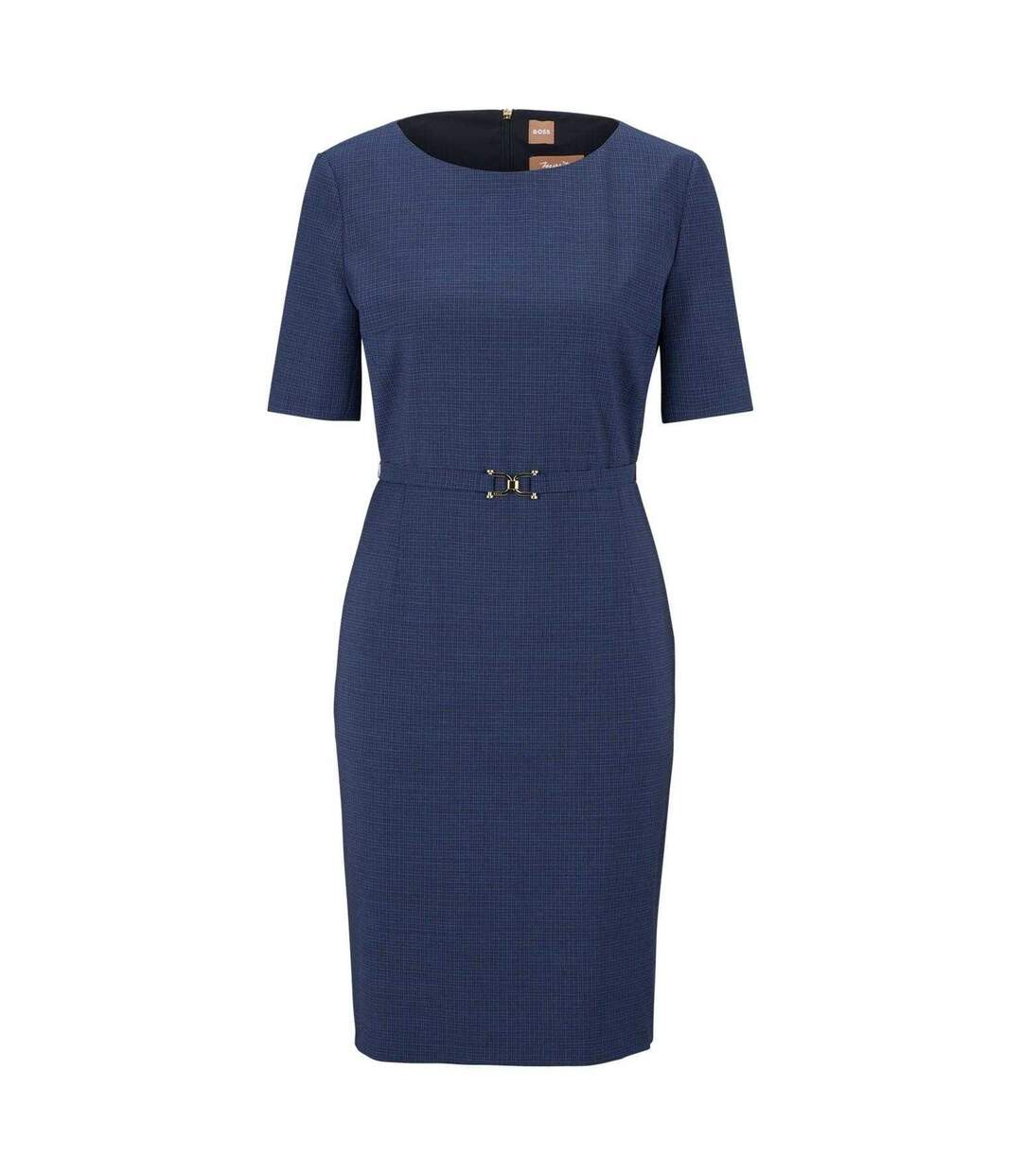 Robe Daleah Femme Bleu Hugo Boss-2