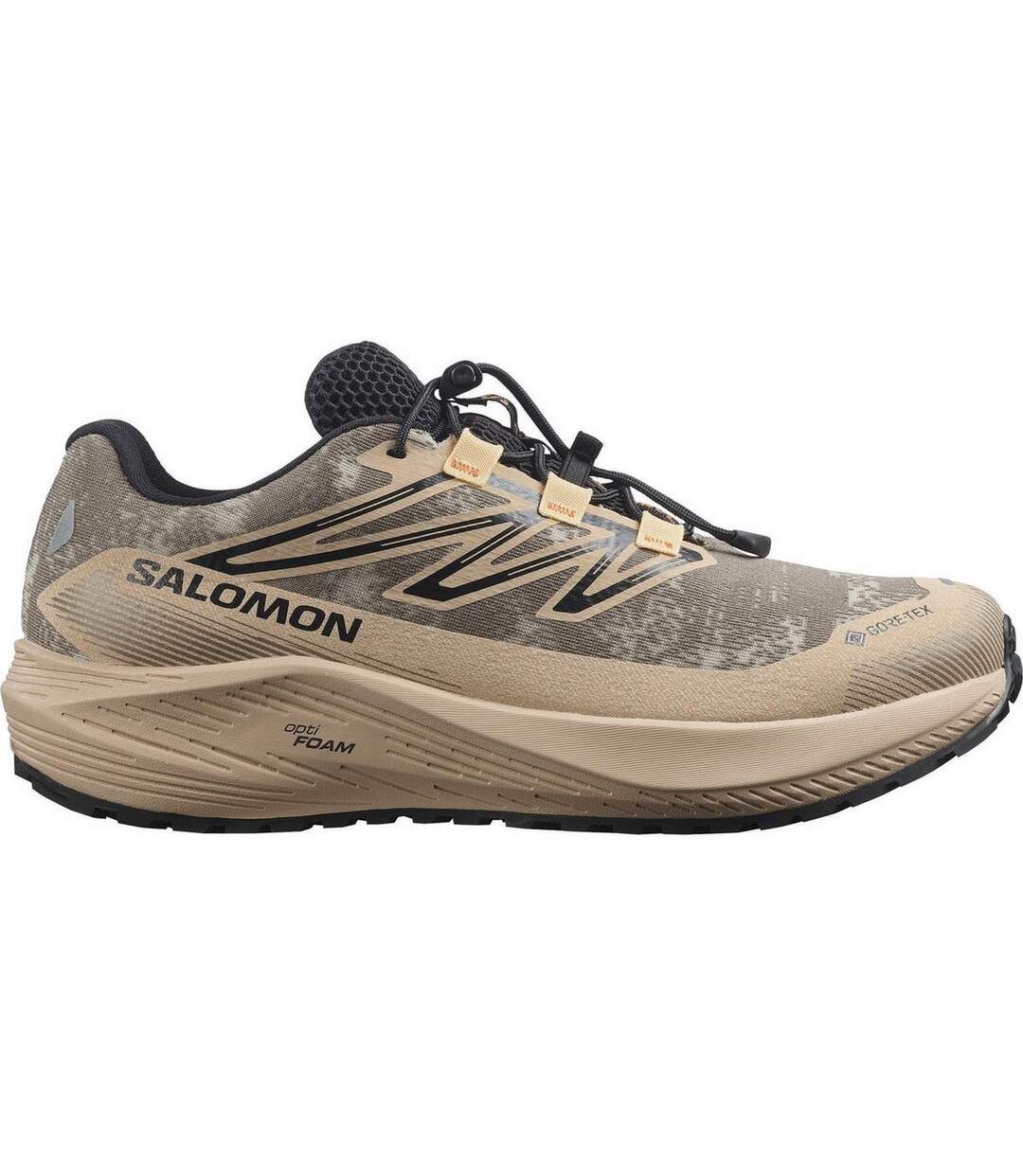 Baskets Aero Flow Grvl Homme Beige Foncé Marron Salomon-1