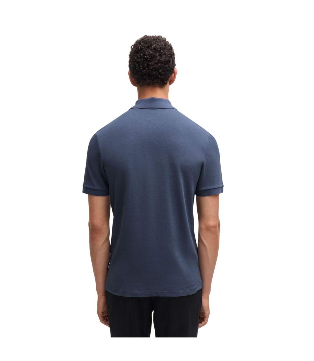 Polo Pallas Homme Bleu Boss-3