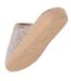 Isotoner Chaussons Mules femme velours semelle ergonomique, mousse à mémoire forme-5