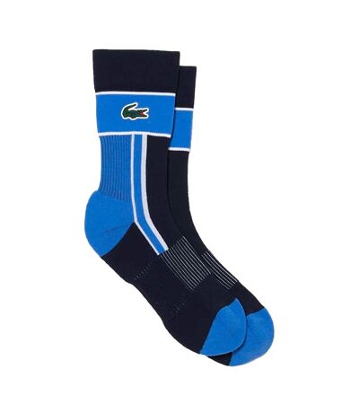 Chaussettes adulte noir / bleu Lacoste