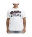 T-Shirt blanc homme jack & jones logo oneck 2-1