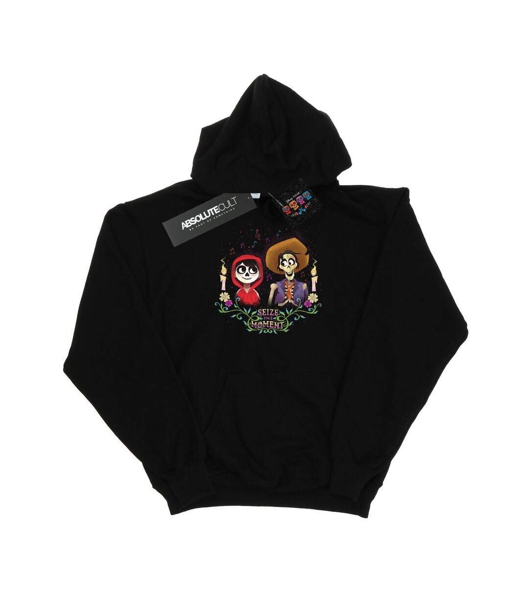 Disney - Sweat à capuche COCO MIGUEL AND HECTOR - Femme (Noir) - UTBI2564-1