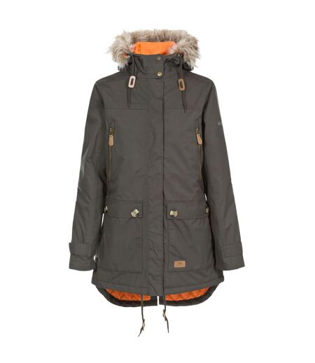 Parka Clea Femme Vert Kaki Trespass