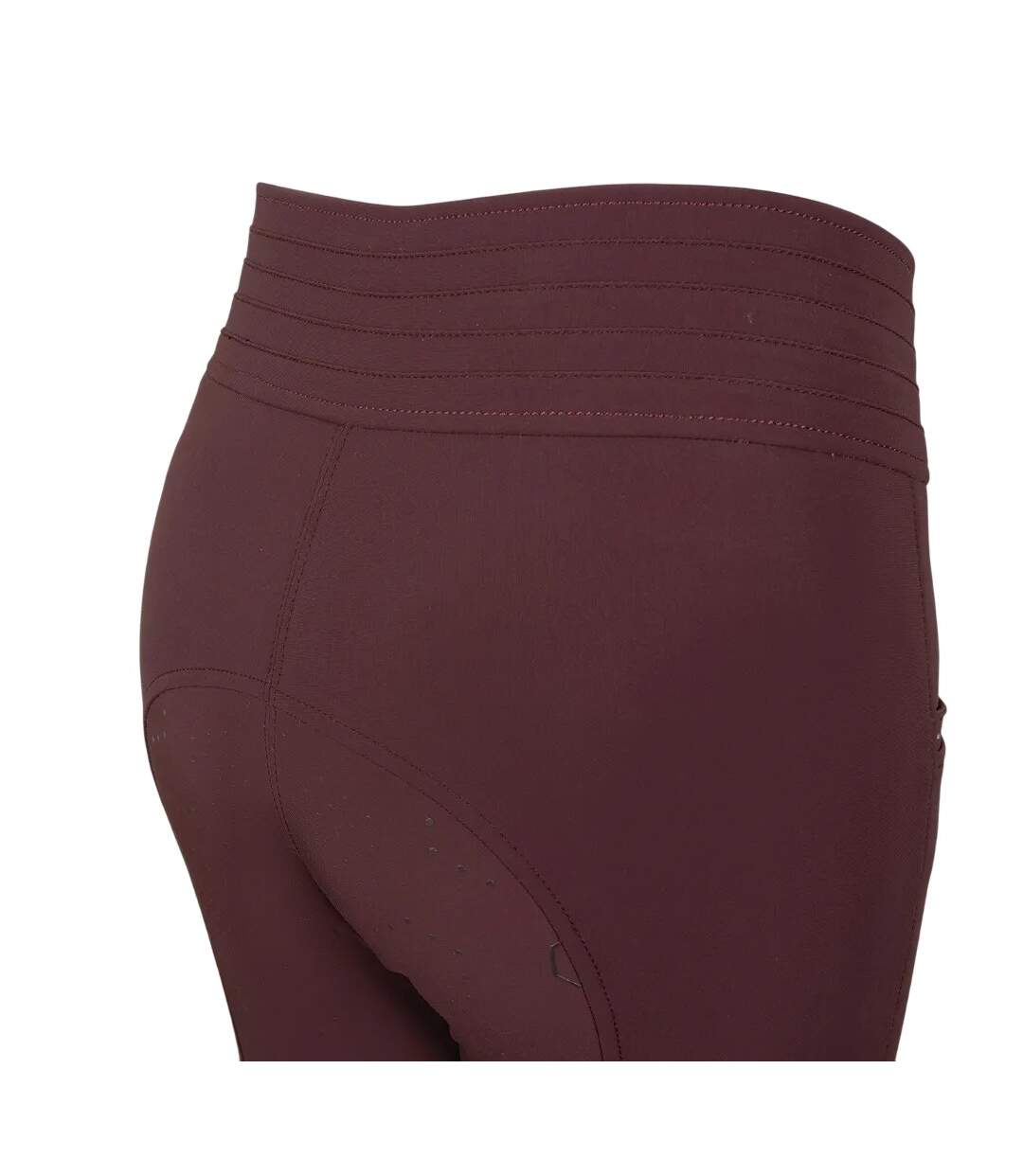 Womens/ladies Fenham Diamante Breeches Bordeaux Coldstream-4