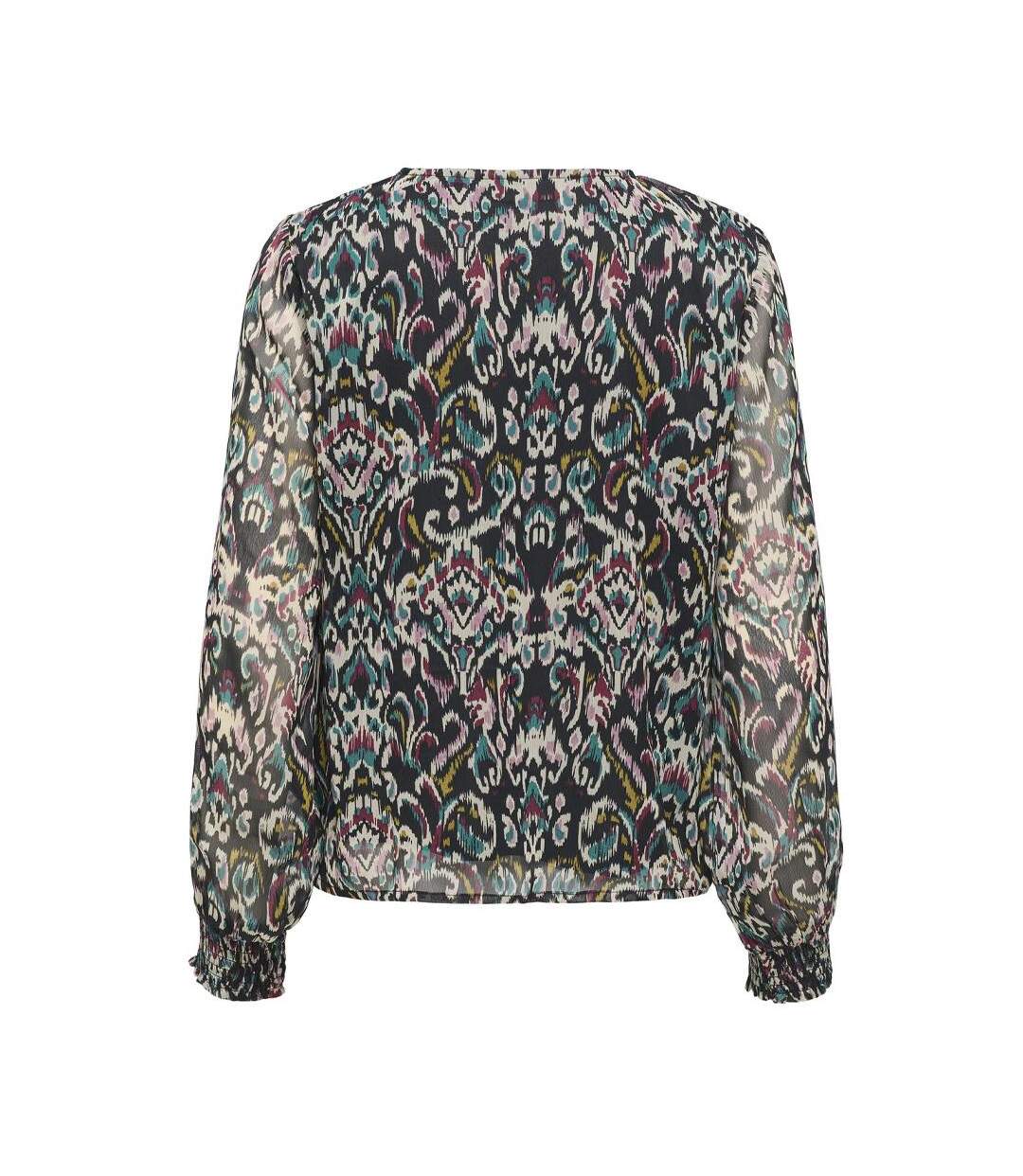 Blouse noir imprimé femme jdy jonna - l-2