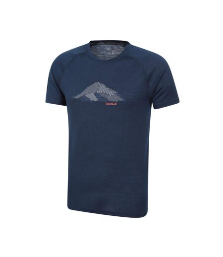 Haut thermique quest homme bleu foncé Mountain Warehouse