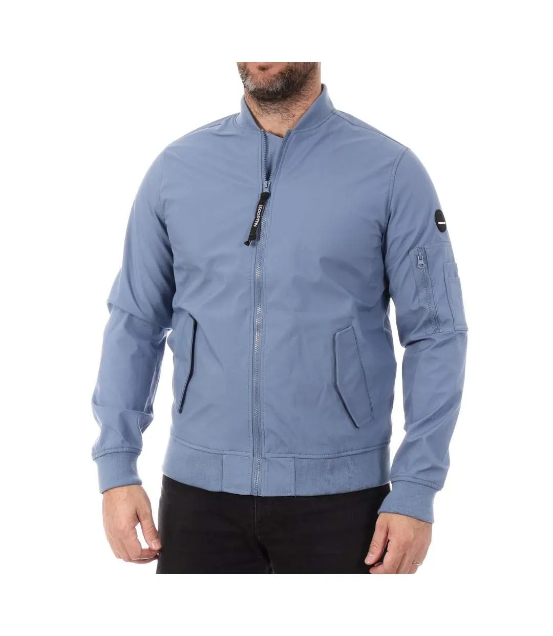 Blouson bleu homme paragoose grant-1