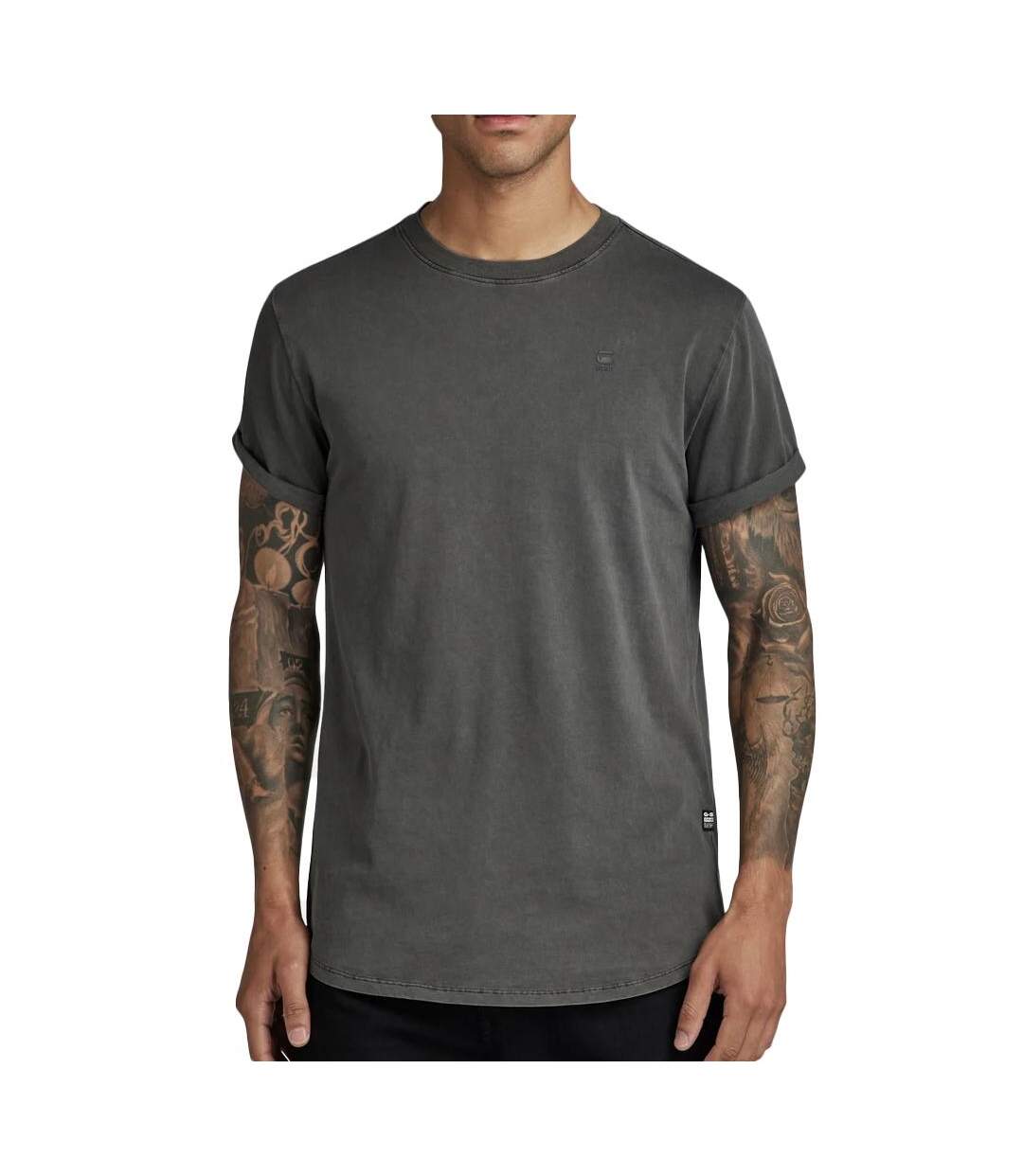 T-shirt Gris Homme G-Star Raw D16396 - M