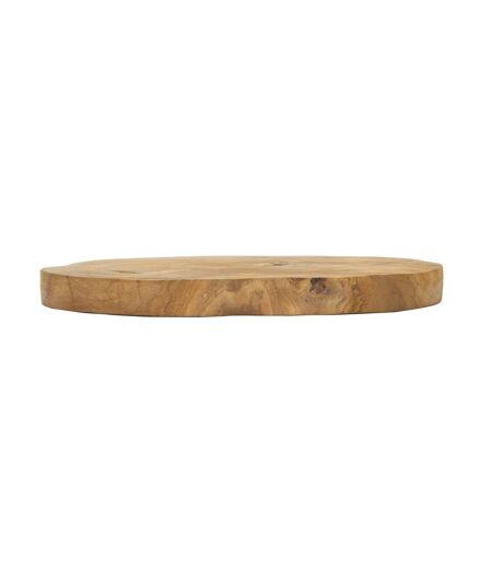 Plateau en Teck Pokon 24cm Naturel