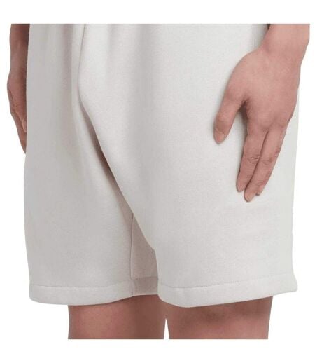 Mens Pique Shorts Taupe Mallet
