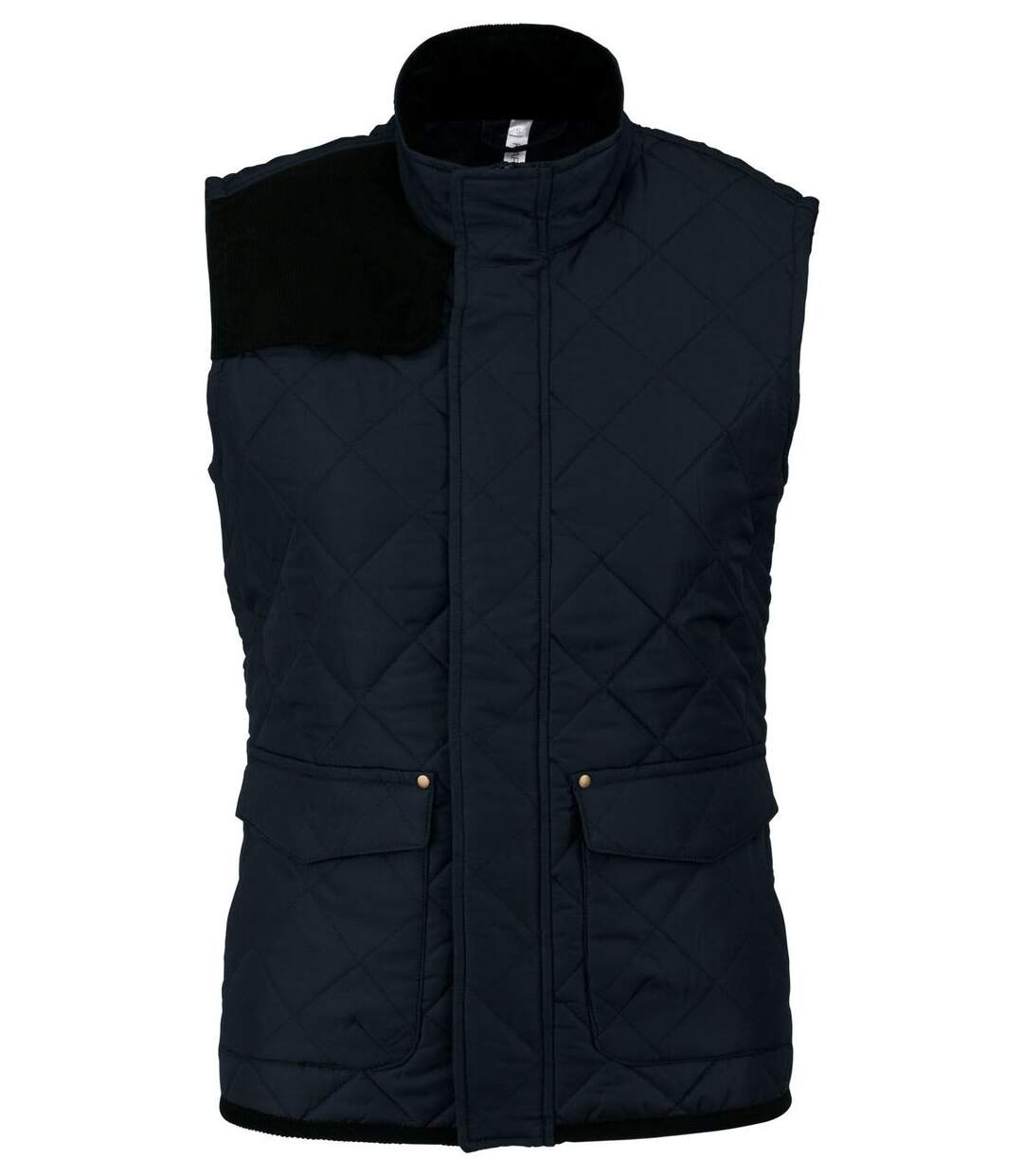 Veste sans manches matelassée - K6125 - Femme - bleu marine-1