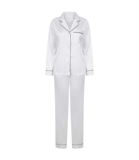 Ensemble de pyjama long femme blanc Towel City