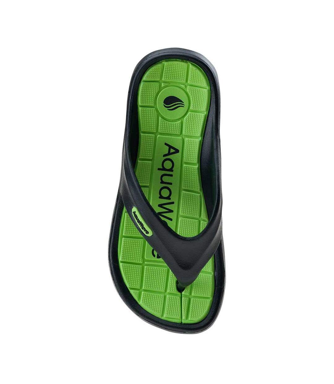 Chaussons ilamos enfant noir / vert Aquawave-3