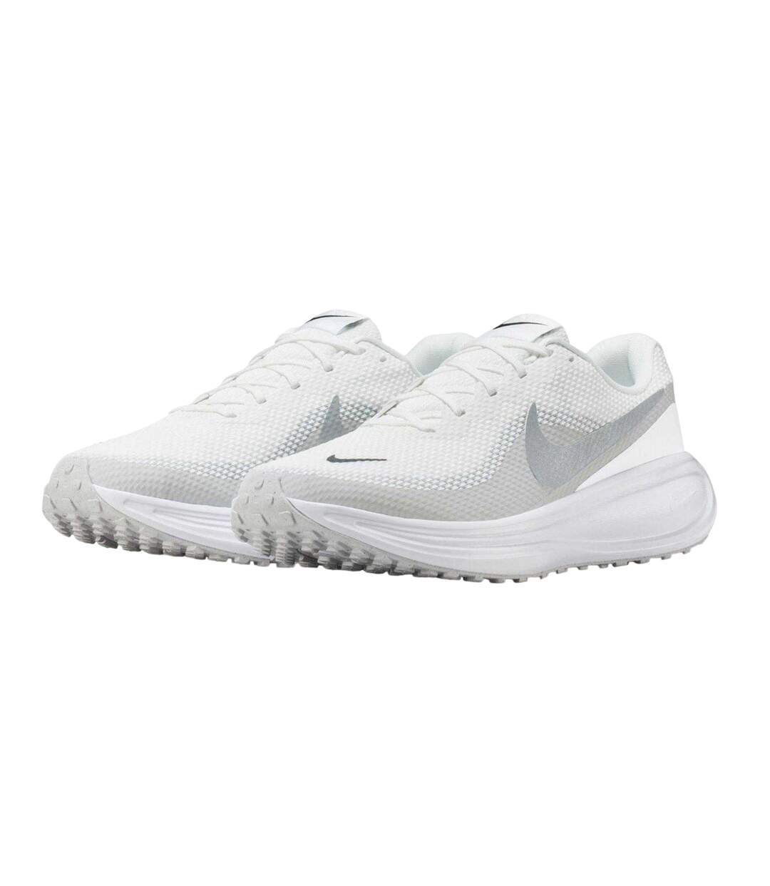 Mens Revolution 7 Trainers Silver Nike-3