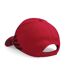 Casquette de baseball grand prix adulte rouge classique Beechfield