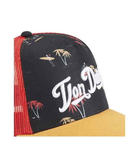 Casquette trucker avec filet Print Skull Vondutch