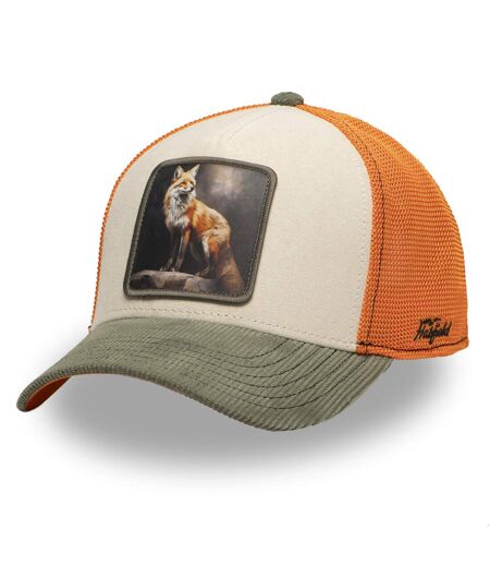 Casquette trucker avec filet souple en coton avec patch Foxy Boy Hatfield