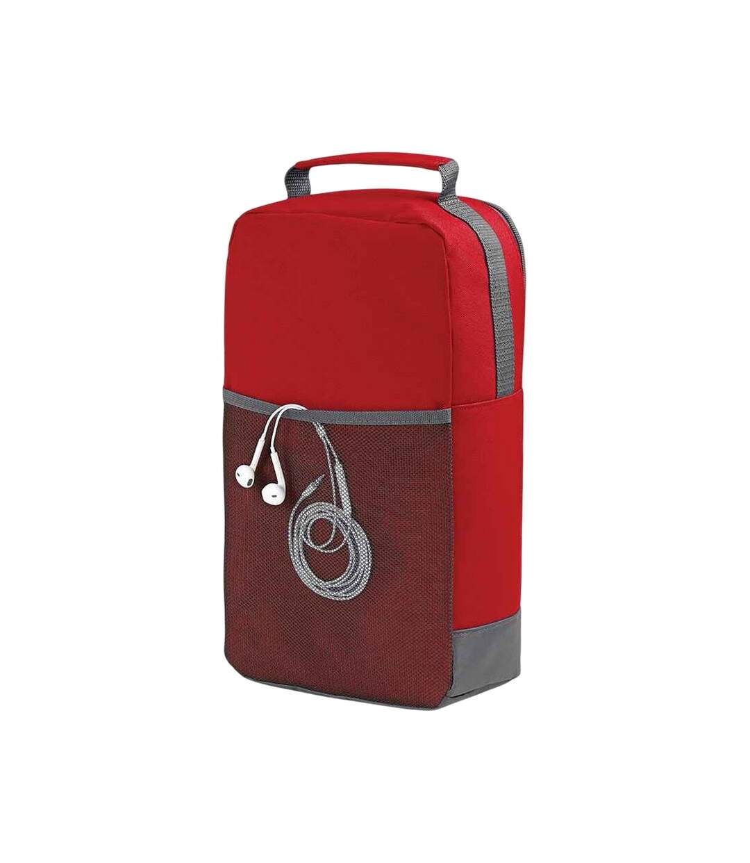 Sac à chaussures athlétique taille unique rouge classique/rouge classique Bagbase-2