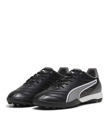 Mens Turf Training Artificial Ground Football Boots  Black Puma