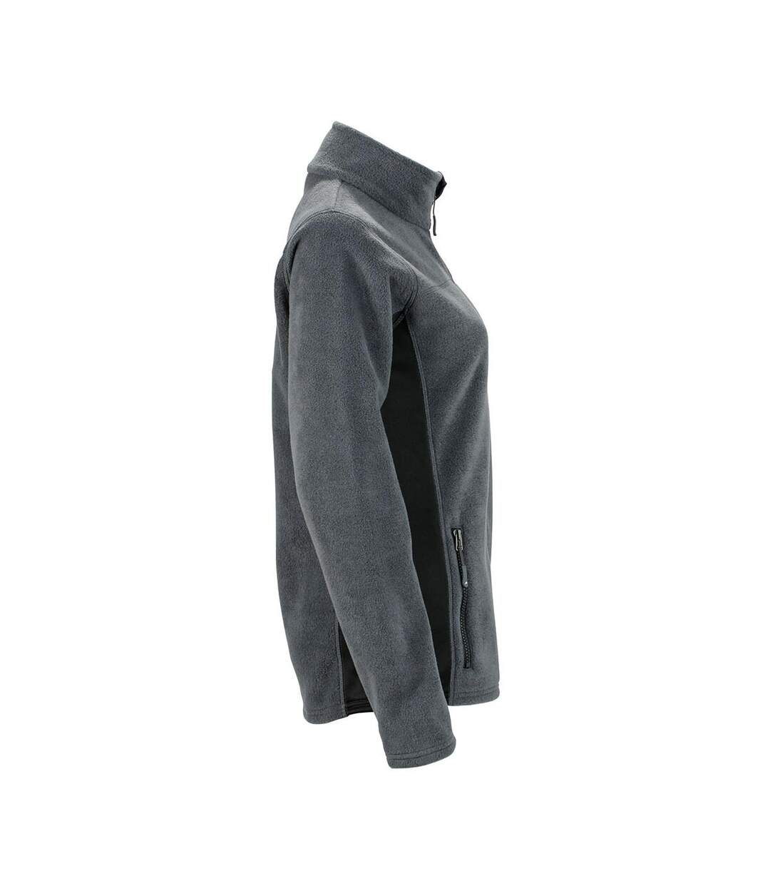Veste Polaire Strong Femme Carbone Noir James And Nicholson-4