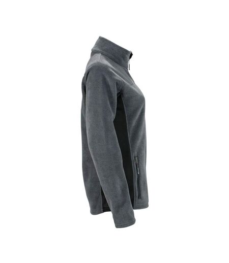 Veste Polaire Strong Femme Carbone Noir James And Nicholson