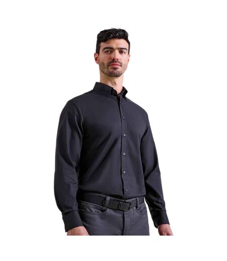 Chemise Habillée Manches Longues Supreme Homme Noir Premier