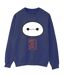 Disney - Sweat BIG HERO BAYMAX ICON - Femme (Bleu marine) - UTBI11531-1