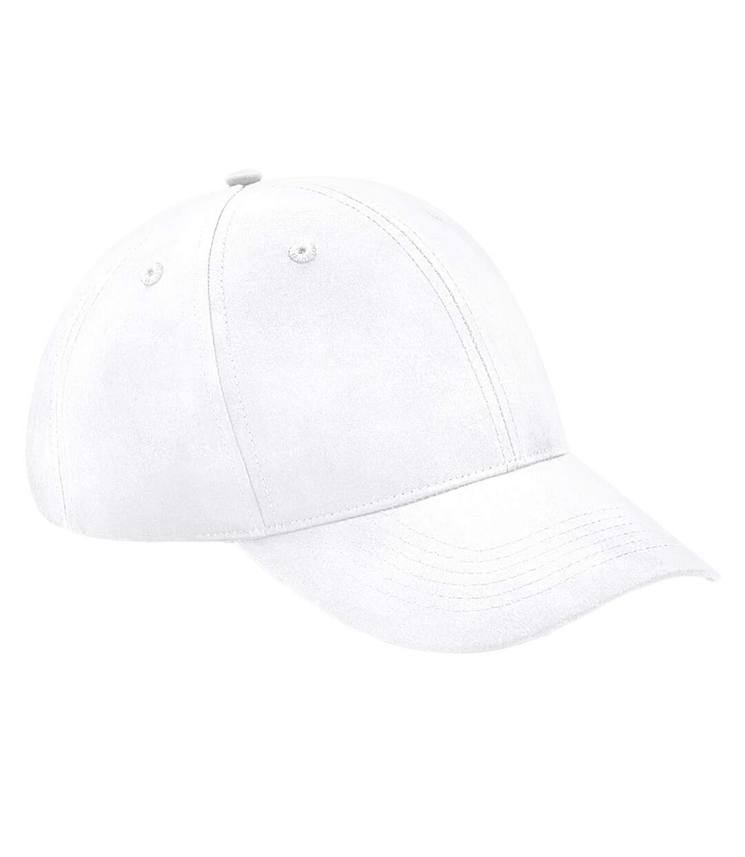 Unisex adult pro-style recycled cap white Beechfield-1