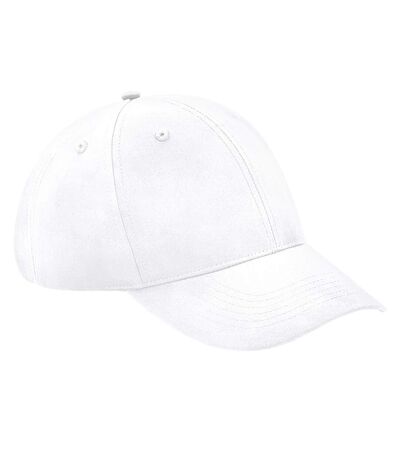 Unisex adult pro-style recycled cap white Beechfield