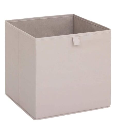 Boîte de Rangement Réversible Lauria 31x31cm Beige