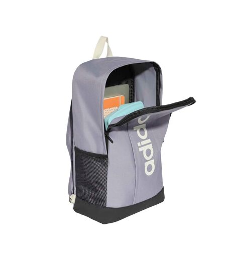 Sac À Dos Motif/style Linéaire Taille Unique Gris Adidas