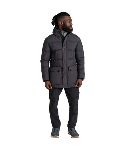 Veste à capuche isolée pour hommes fer noir Craghoppers Craghoppers