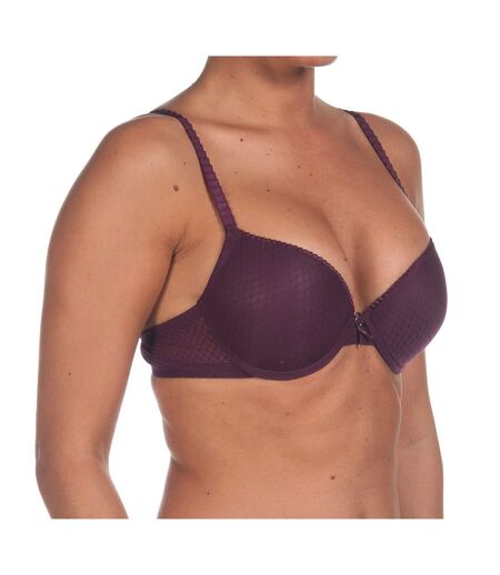 Underwired push-up bra for women, model Sonia 124180290. Enhancement, firm support and daily comfort.