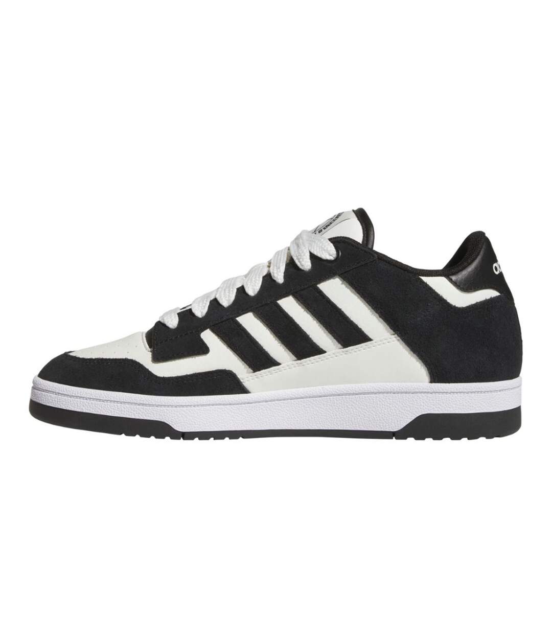 Baskets Rapid Court Homme Blanc Noir Adidas-3