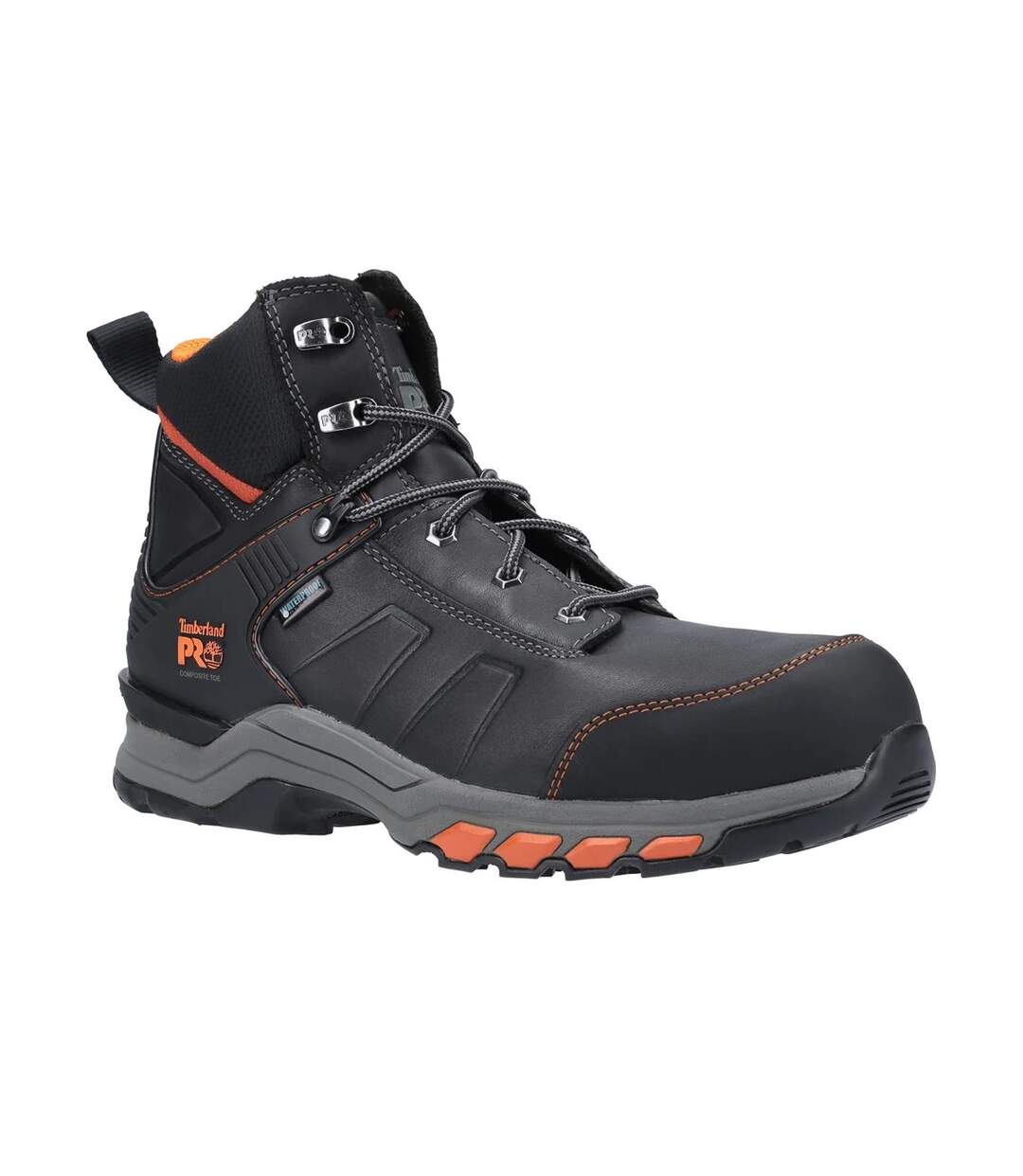 Bottines De Sécurité Hypercharge Homme Noir Orange Timberland Pro-4