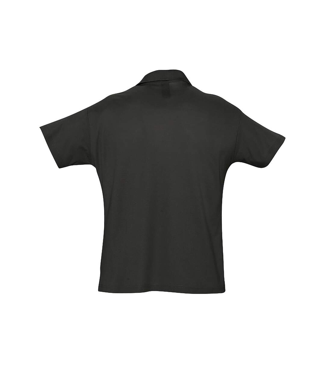 SOLS Mens Summer II Pique Short Sleeve Polo Shirt (Black) - UTPC318-3
